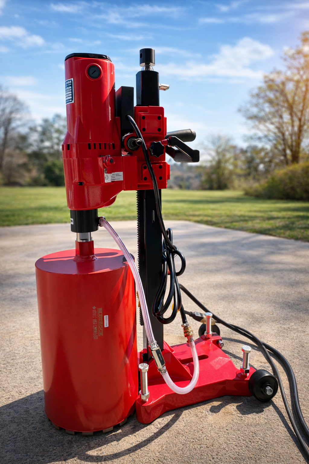 Professional core drilling machine